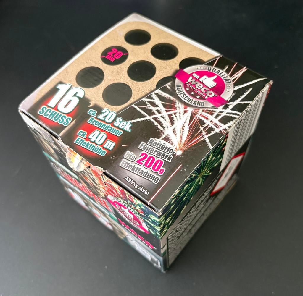 Vuurwerk, Ophalen, Zo goed als nieuw