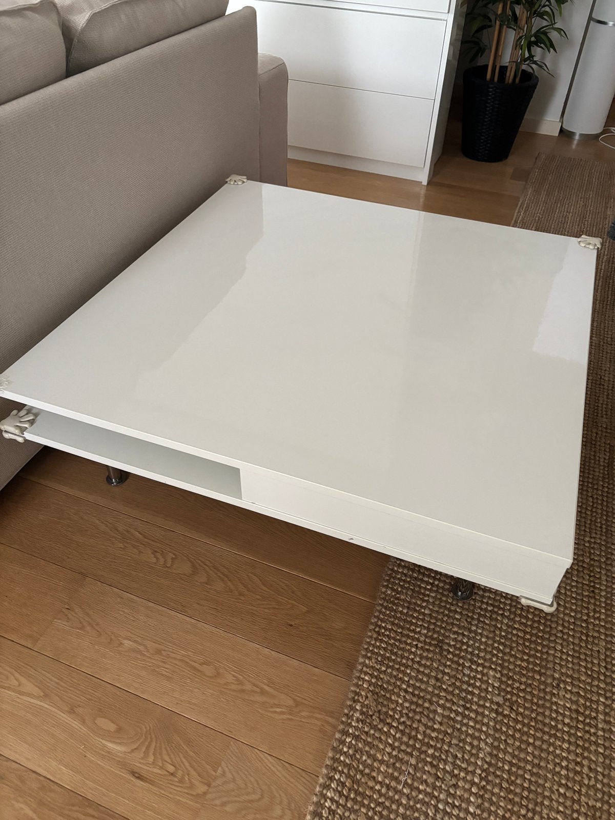 Salontafel, Ophalen, Gebruikt