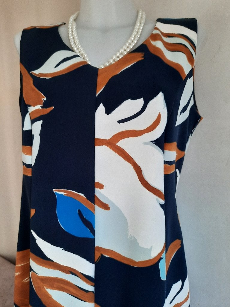 Kleurrijke jurk Giovane 40, Maat 38/40 (M), Meerkleurig, Ophalen of Verzenden, Zo goed als nieuw