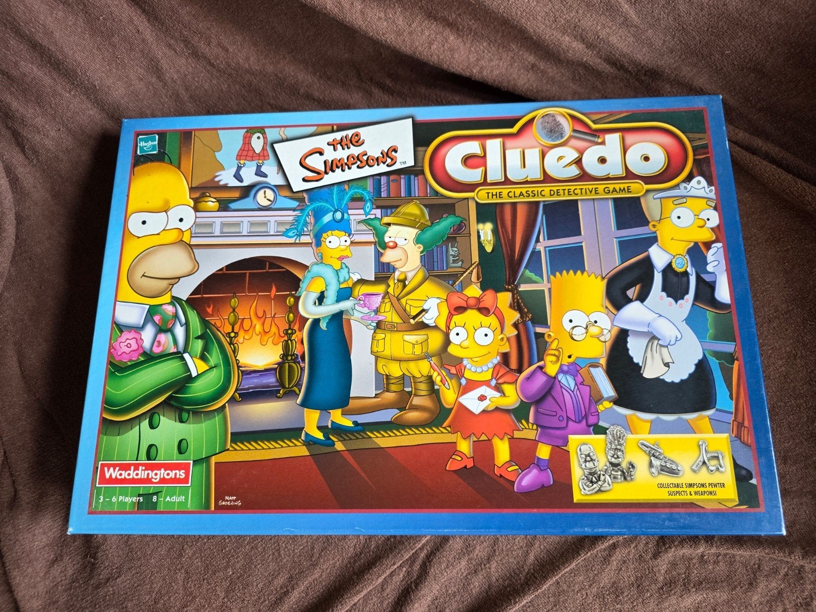 Cluedo the simpsons version anglaise., Enlèvement ou Envoi