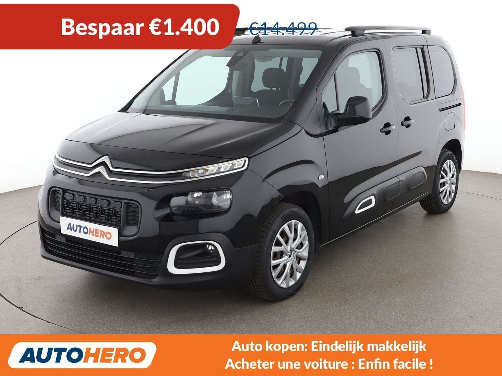 Citroën Berlingo 1.5 Blue-HDi Feel M (bj 2020), Auto's, Voorwielaandrijving, 75 kW, Stof, Euro 6