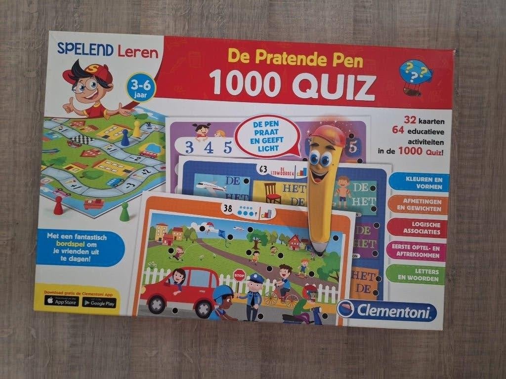 Clementoni 1000Quiz de pratende pen, Ophalen, Zo goed als nieuw