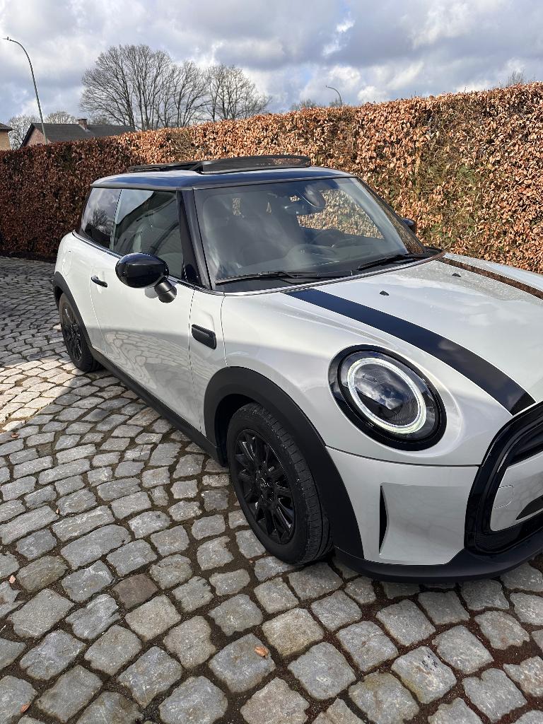 Mini Cooper 1,5 OPF DCT, Auto's, 4 zetels, Wit, Leder, Particulier