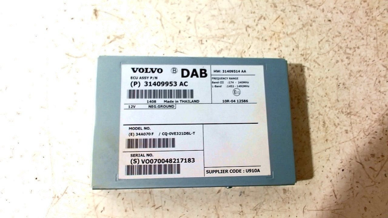Radiomodule Volvo V40, Ophalen of Verzenden, Van der Ven Autorecycling B.V., Onderdelen@venauto.nl, Ettenseweg 76, 4706 PB Roosendaal, The Netherlands