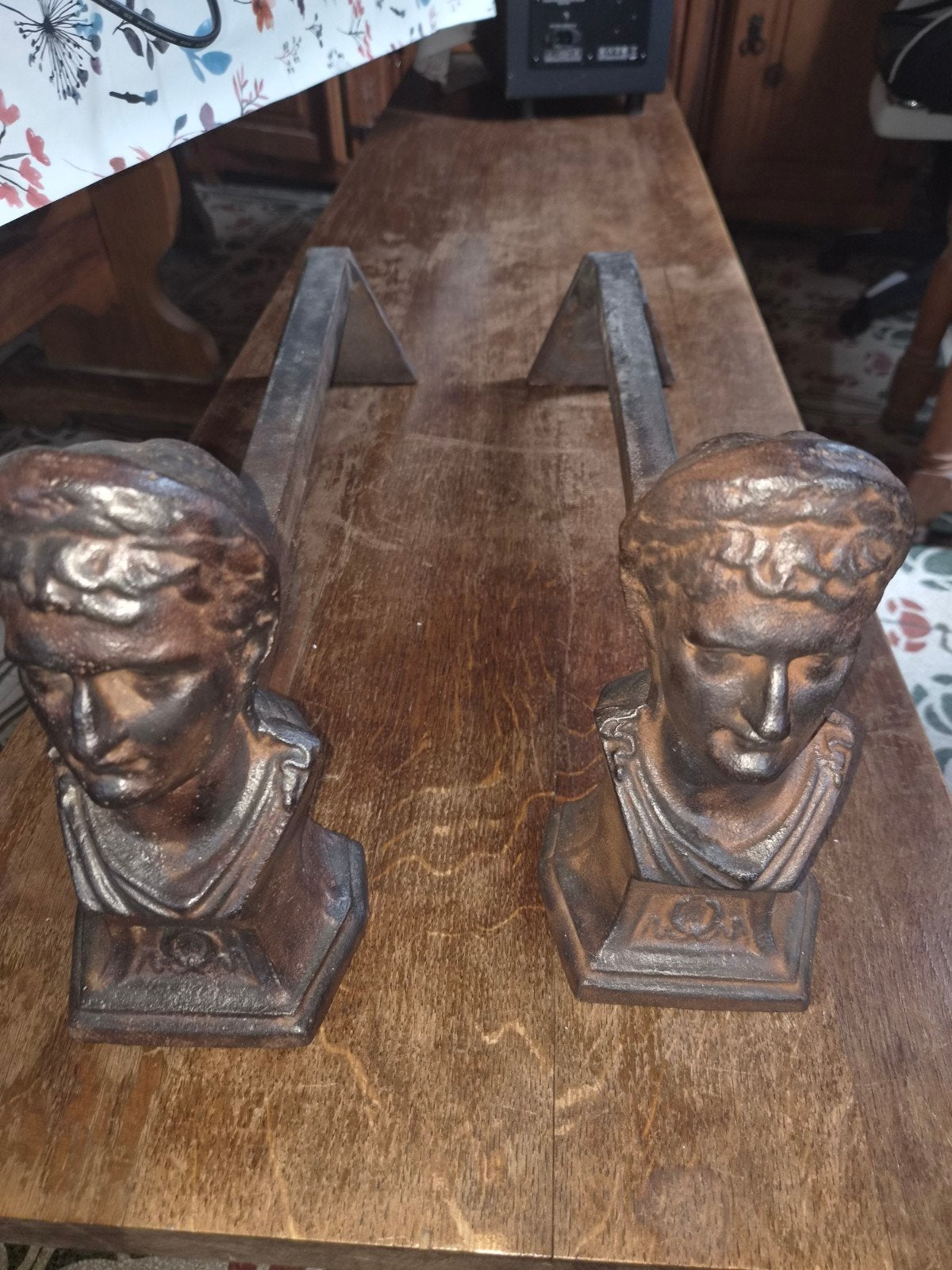 chenets anciens, Enlèvement