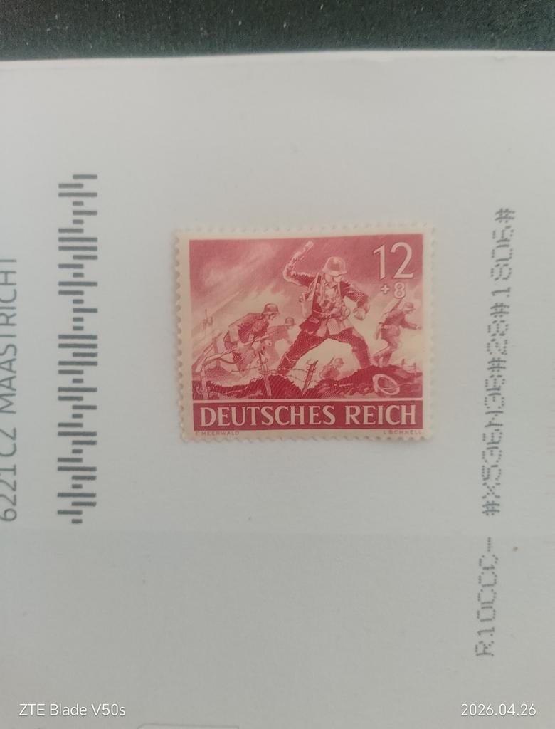 Timbres du Deutsches Reich, Enlèvement ou Envoi