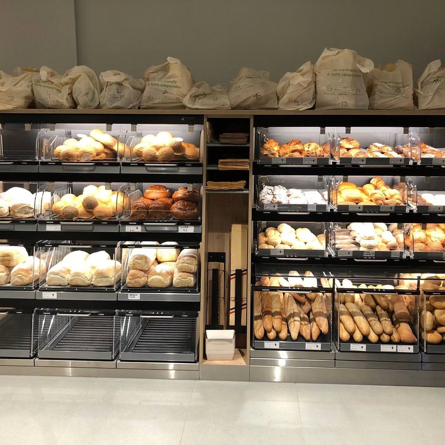 Gondella broodmeubel met ruimte selfservice broodsnijmachine, Zakelijke goederen, Ophalen