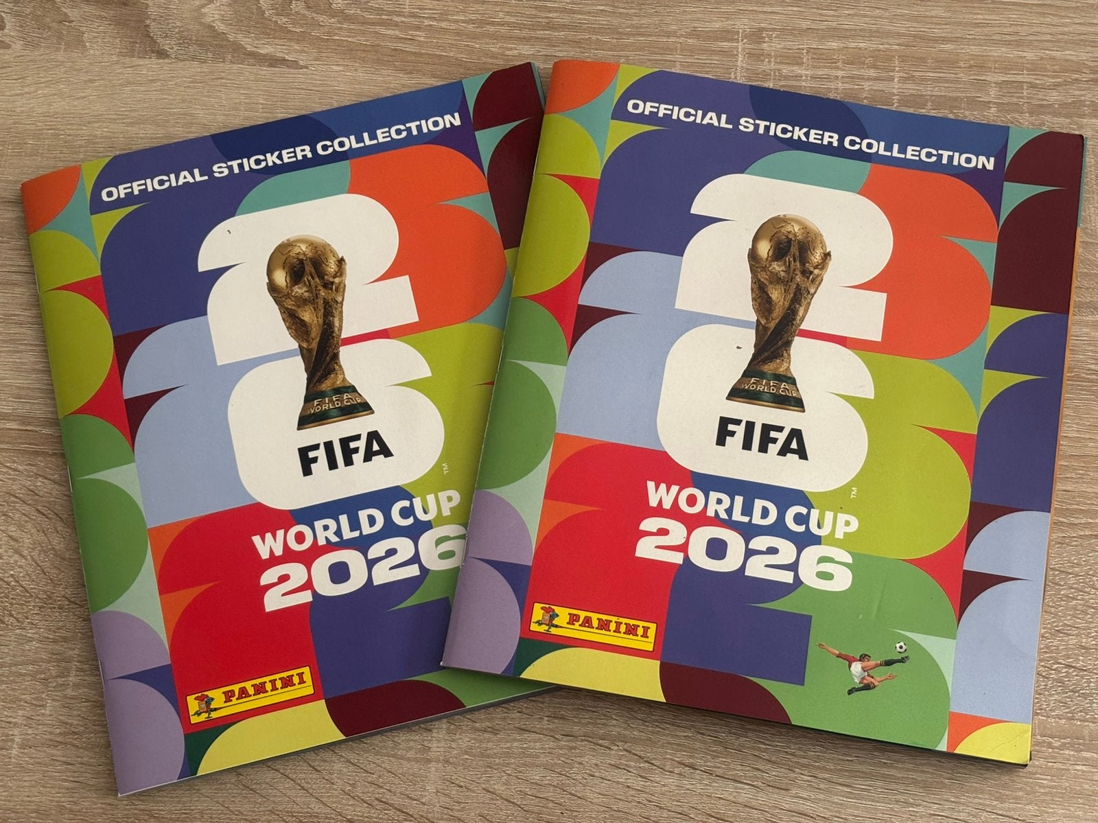 Panini boek 2026, Ophalen, Nieuw