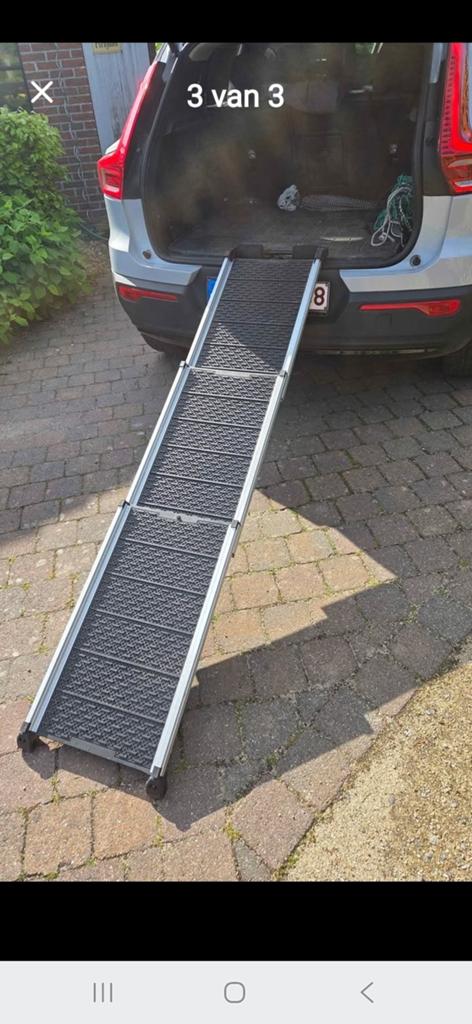 Inschuifbare oploopplank., Ophalen, Zo goed als nieuw