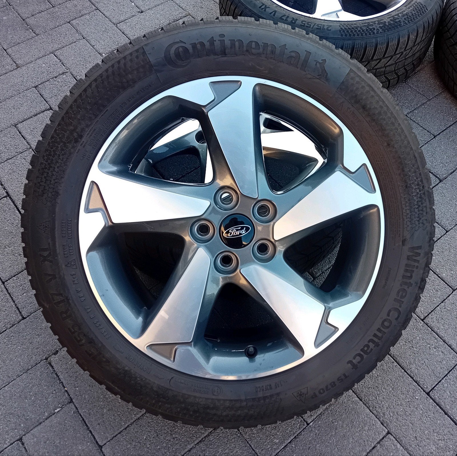 Winterbanden velgen Ford Focus Active TPMS 17inch 6-7mm️ ❄️, Ophalen, Zo goed als nieuw