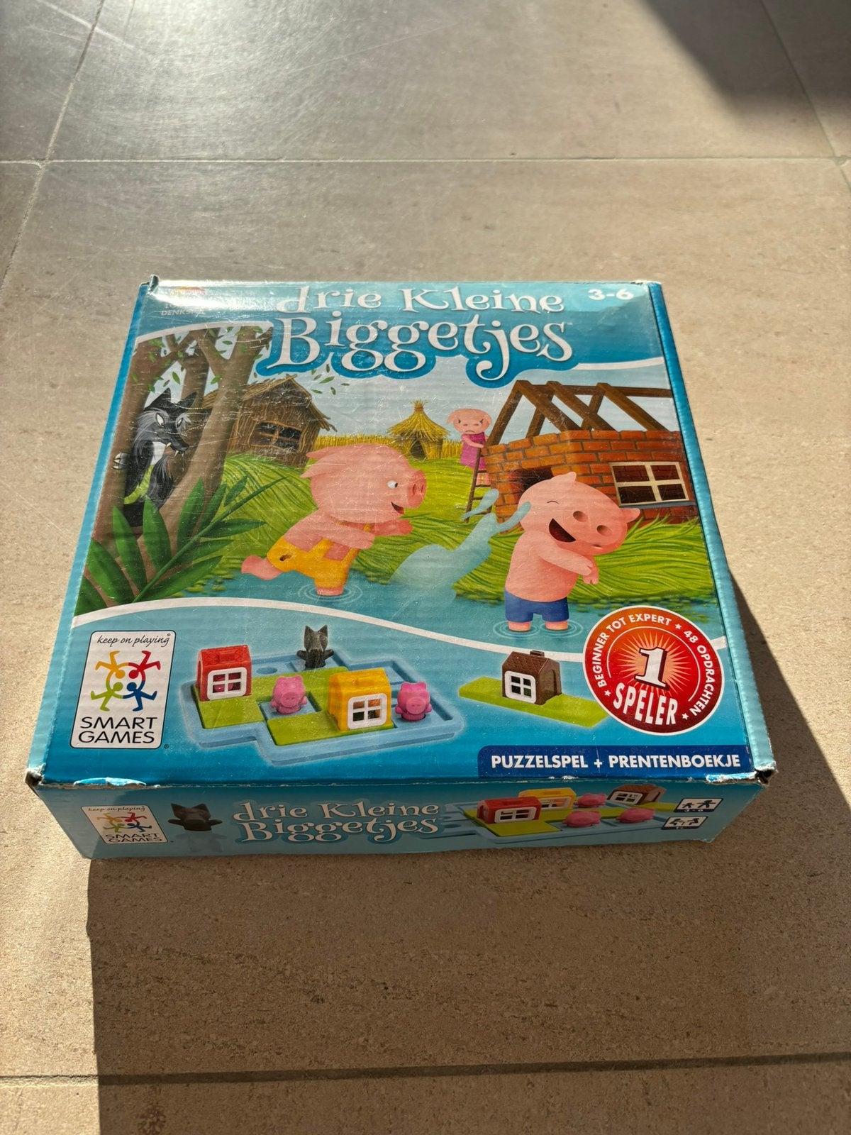 Smartgame de drie kleine biggetjes, Ophalen, Zo goed als nieuw