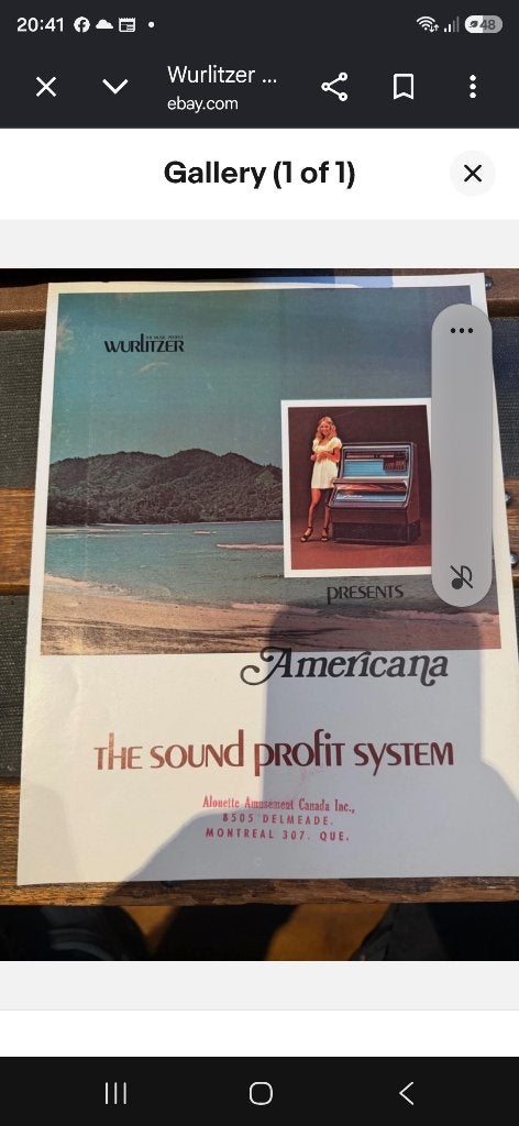 GEZOCHT !!!!!Folder Wurlitzer jukebox 3700, Verzamelen, Ophalen of Verzenden, Gebruikt, 1970 tot heden, Wurlitzer
