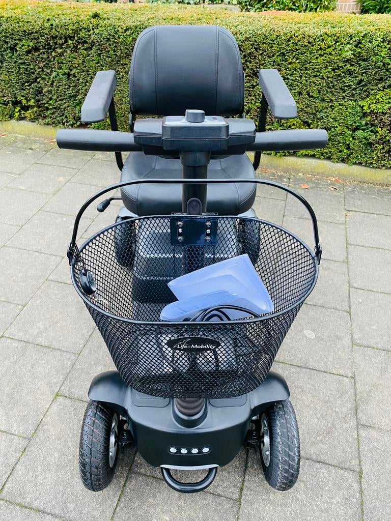 Opvouwbaar Scootmobiel Life&Mobility VIVO Invalide Scooter, Ophalen of Verzenden, Inklapbaar, Zo goed als nieuw, Elektrische rolstoel