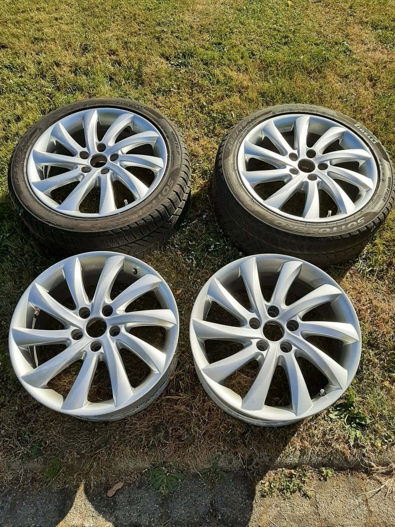 Jantes Alfa Roméo et pneus, Auto-onderdelen, Banden en Velgen, Ophalen, Banden en Velgen