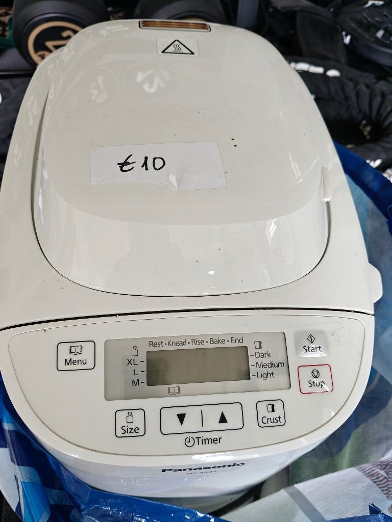 Broodbakmachine, Electroménager, Enlèvement, Utilisé, Avec minuteur, Fenêtre transparente