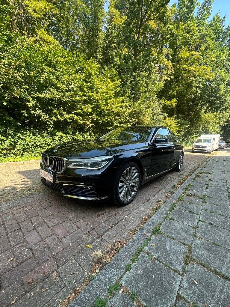 BMW 740Ld – 2016 – Luxe, comfort en kracht, Auto's, Automaat, Bedrijf, Vierwielaandrijving, Te koop