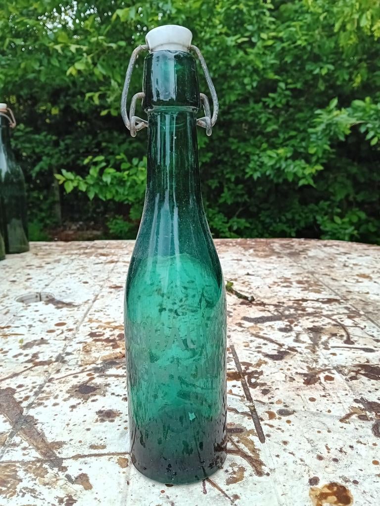Oude vintage bierfles Vanhauwae Nieuwpoort, Enlèvement ou Envoi