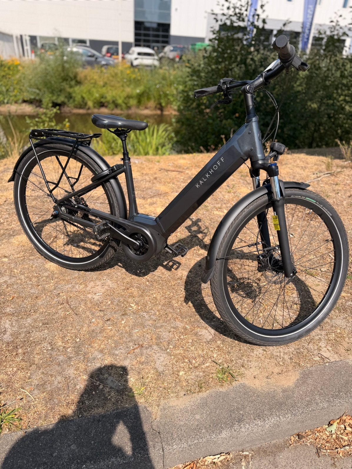 Kalkhoff image 3 e-city 43cm active plus 50nm, Fietsen en Brommers, Elektrische fietsen, Ophalen, Zo goed als nieuw
