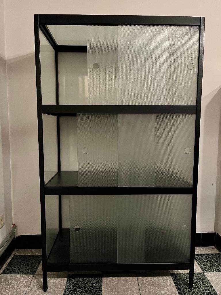 Kewlox buffetkasten (glas en metaal), Ophalen, Zo goed als nieuw