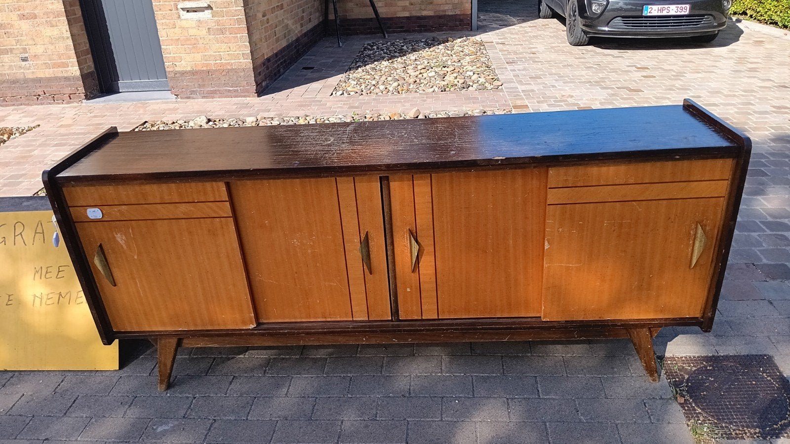 dressoir GRATIS, Enlèvement