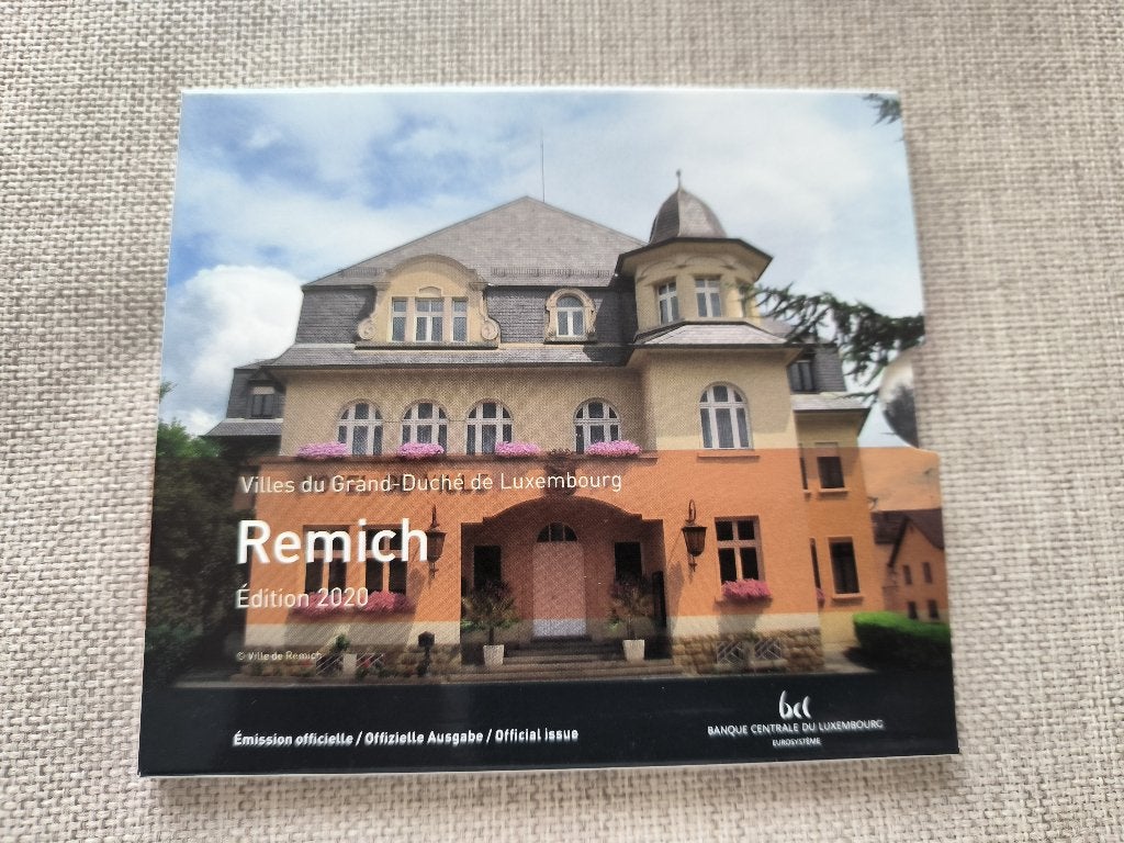 Euro - Luxemburg - BU set - 2020 - Remich, Ophalen of Verzenden, Luxemburg, Overige waardes, Setje