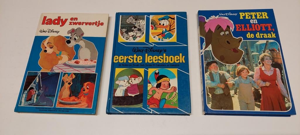 3 oude Disney boeken - hardcover, Ophalen of Verzenden