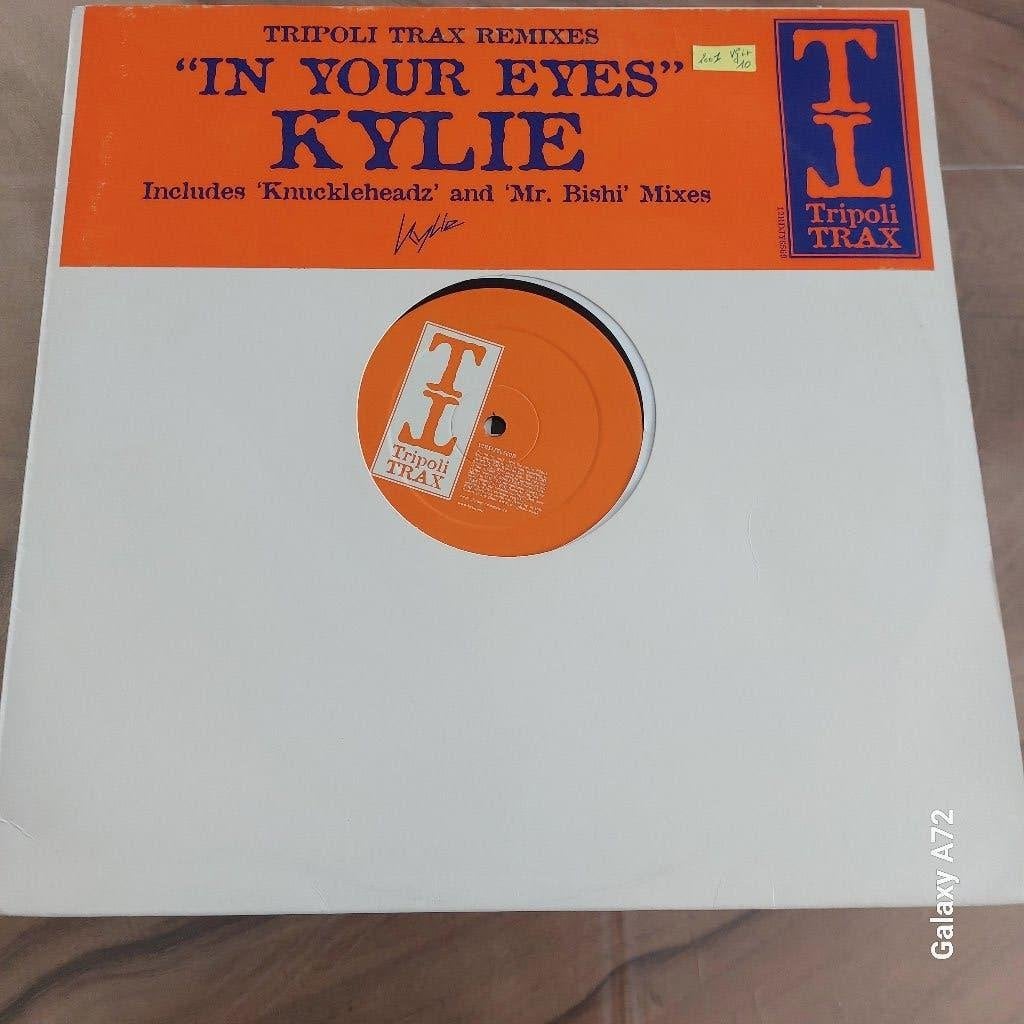 kylie in your eyes trpoli trax rmxs 12 inch maxi, CD & DVD, Vinyles | Dance & House, 12 pouces, Trance, Enlèvement ou Envoi, Utilisé