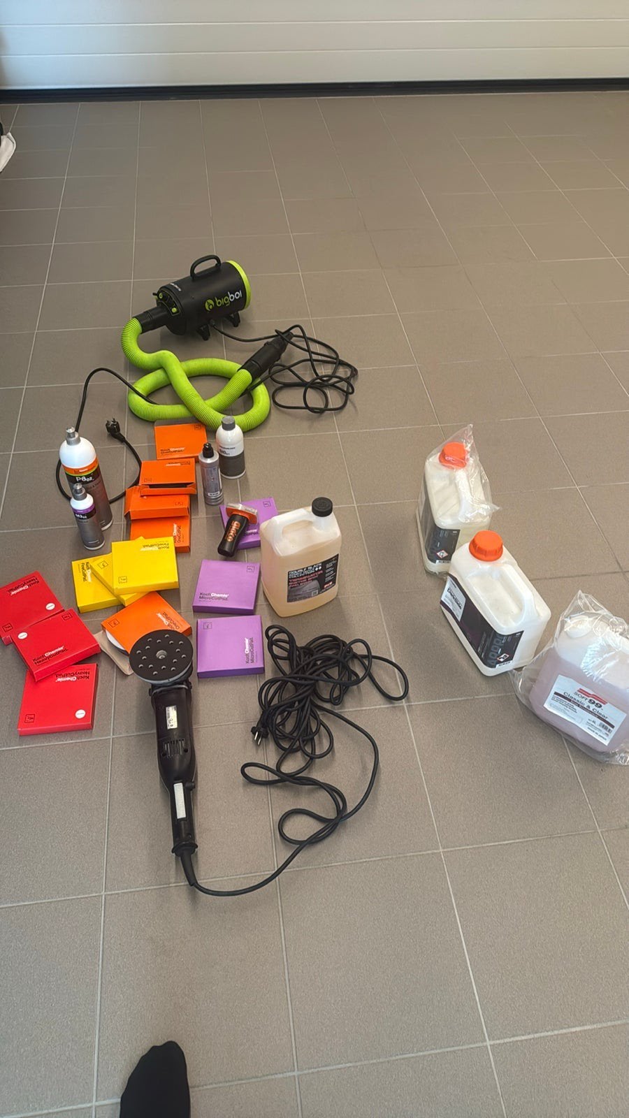 Cardetail materiaal + werkmateriaal, Ophalen, Zo goed als nieuw