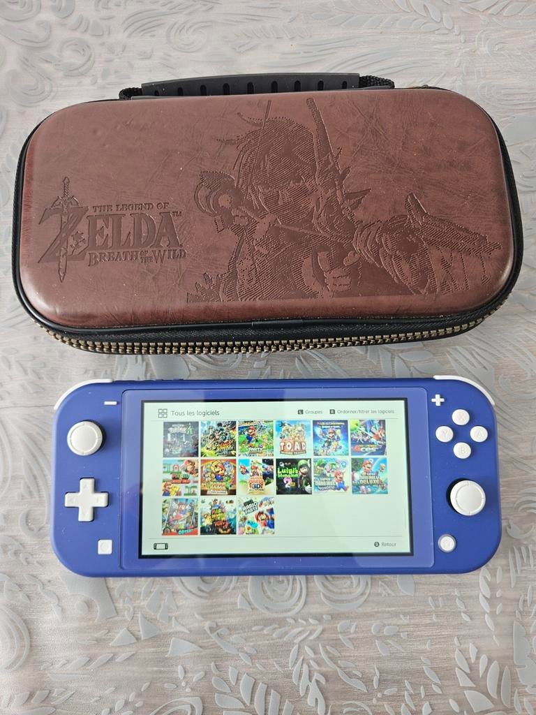 Nintendo switch lite met 100 games