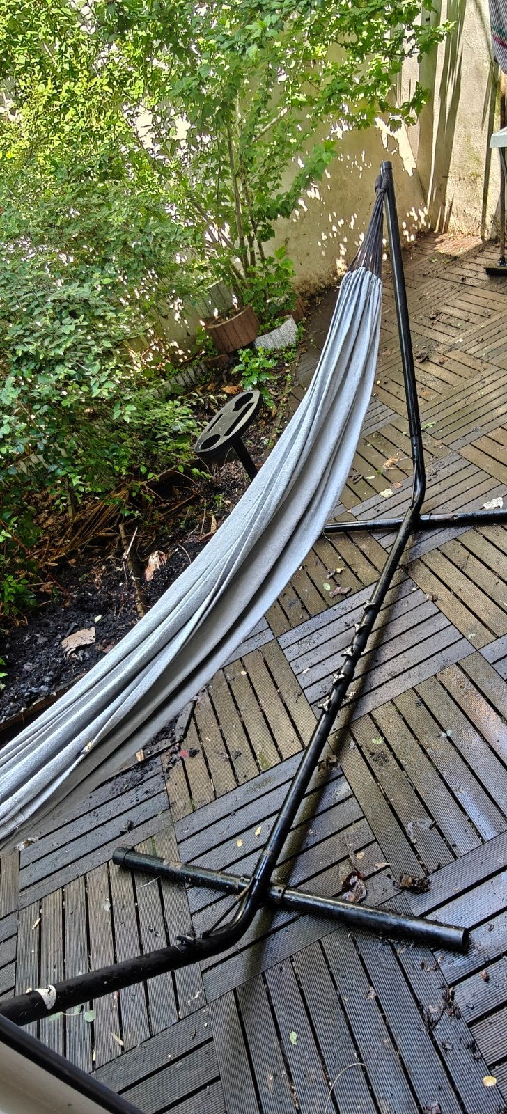 Hangmat, Ophalen