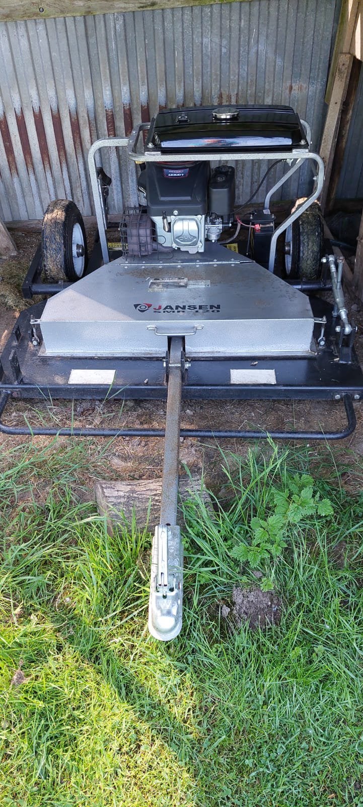 Jansen Sichelmähwerk SMR-120, Ophalen, Cirkelmaaier, Gebruikt, Benzine-grasmaaier