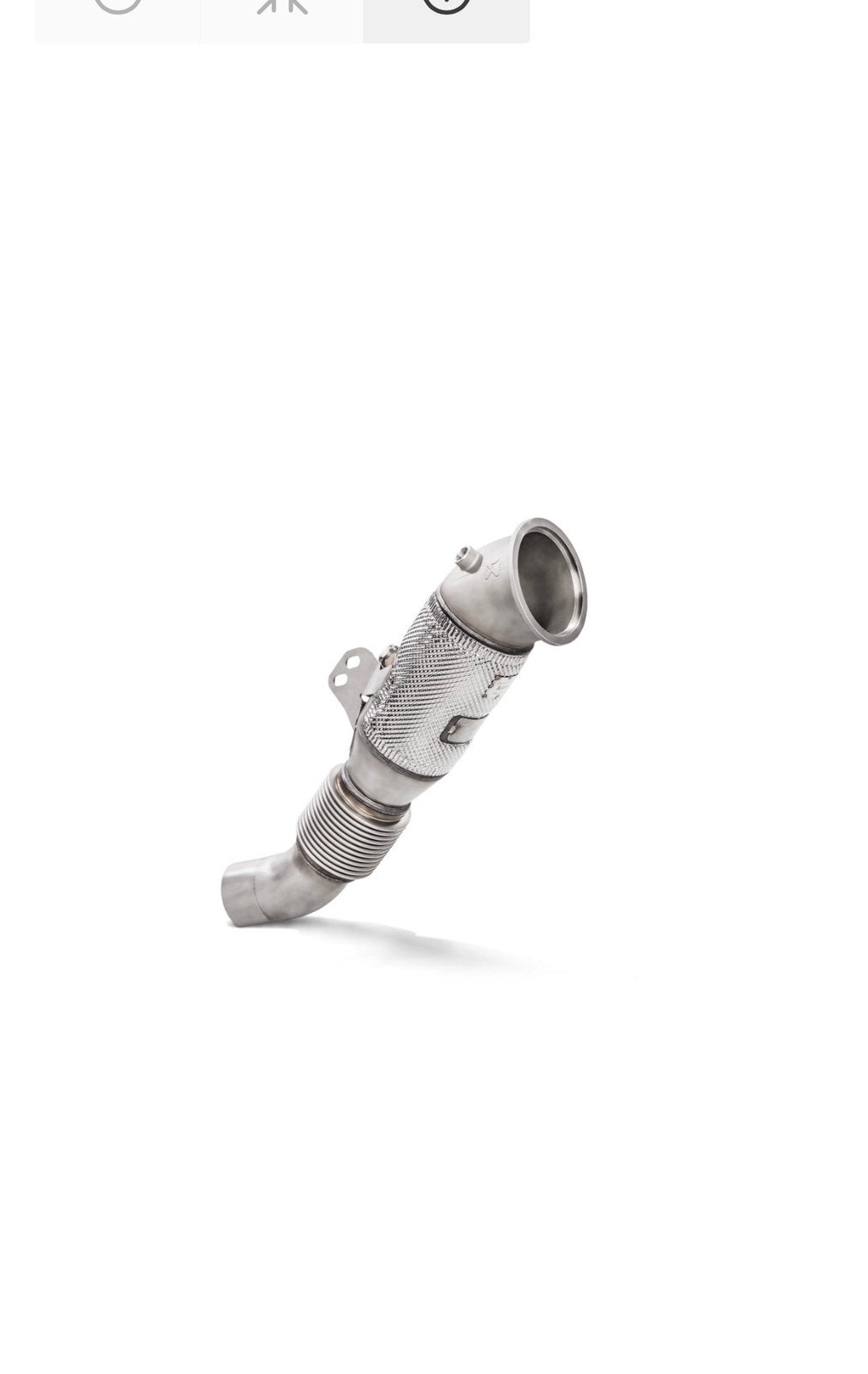 Akrapovic BMW Downpipe met 200Cpi Racecat, Auto-onderdelen, Uitlaatsystemen, Ophalen