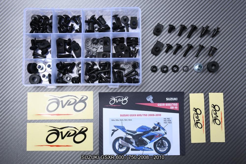 Kuip bouten set voor SUZUKI GSXR 600 750 2008 - 2010, Motoren, Accessoires | Overige, Ophalen of Verzenden, Nieuw