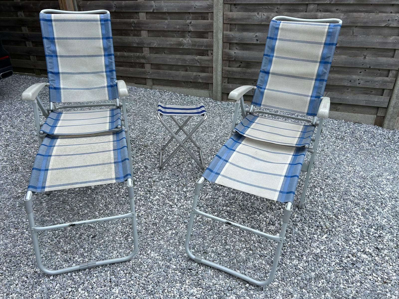 Campingstoelen, Caravans en Kamperen, Kampeermeubelen, Ophalen, Gebruikt, Campingstoel