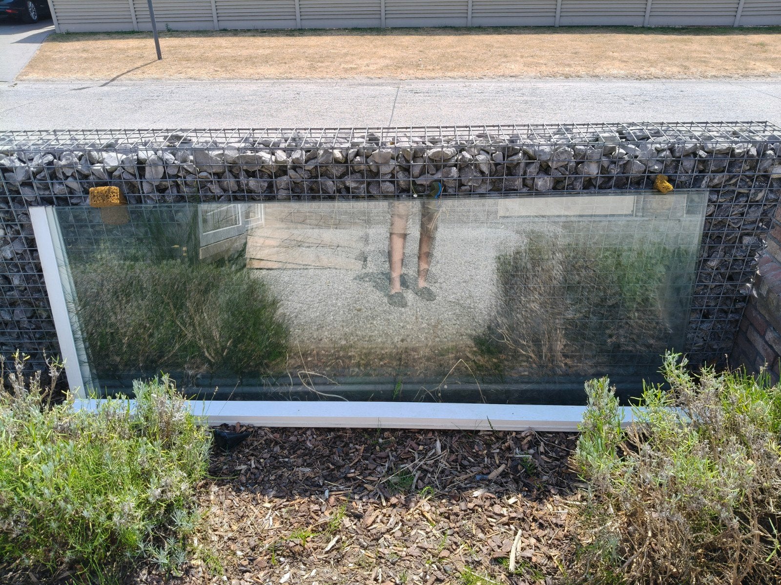 3 glazen van 220 op 79 van een schuifwand, Moins de 1 mètre, Comme neuf, Verre, Enlèvement