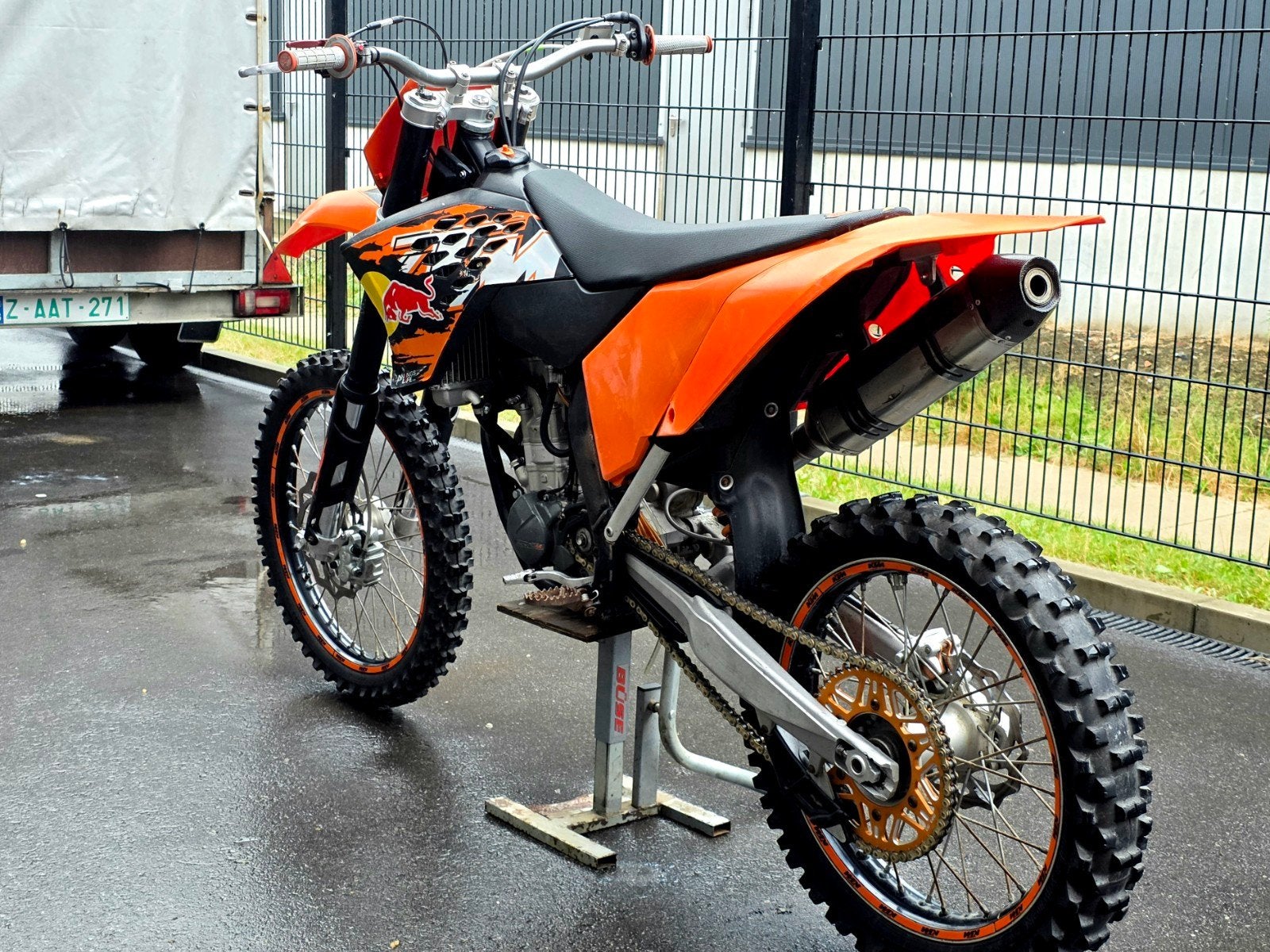 KTM 250cc 4T crossmotor, Motoren, Crossmotor, Gebruikt, Bedrijf