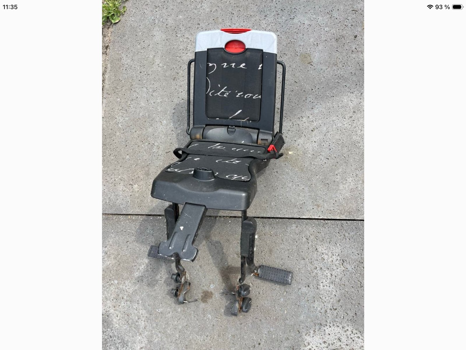 Siège pour Vélo, Vélos & Vélomoteurs, Enlèvement, Comme neuf