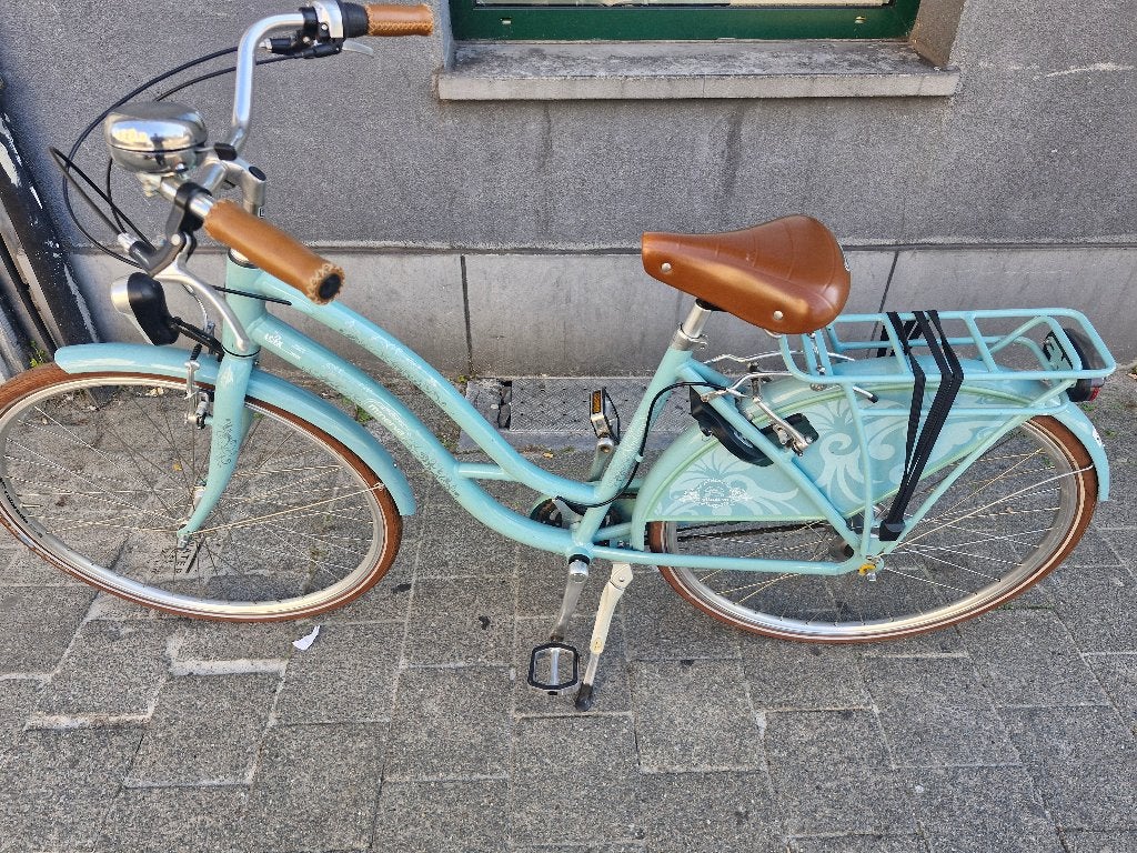 Meisjesfiets minerva zo goed als nieuw, Frein sur jante, Frein à main, Comme neuf, Minerva
