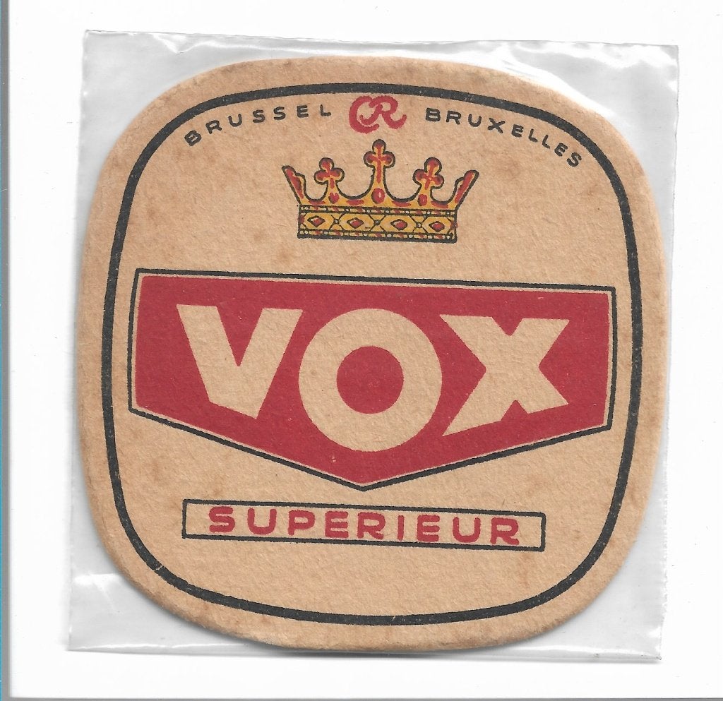 sous-bock VOX, Collections, Enlèvement ou Envoi, Comme neuf, Sous-bock