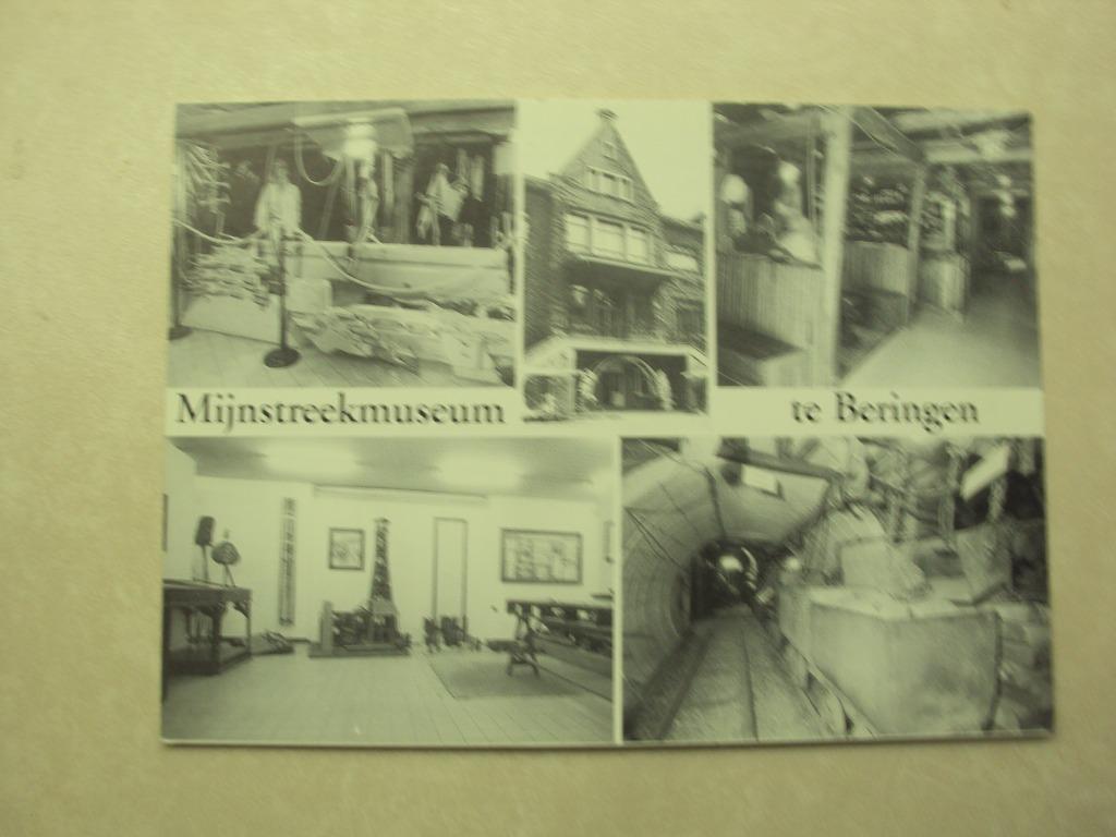 50290 - MIJNSTREEKMUSEUM TE BERINGEN - 5 ZICHTEN, Verzamelen, Postkaarten | België, Ophalen of Verzenden