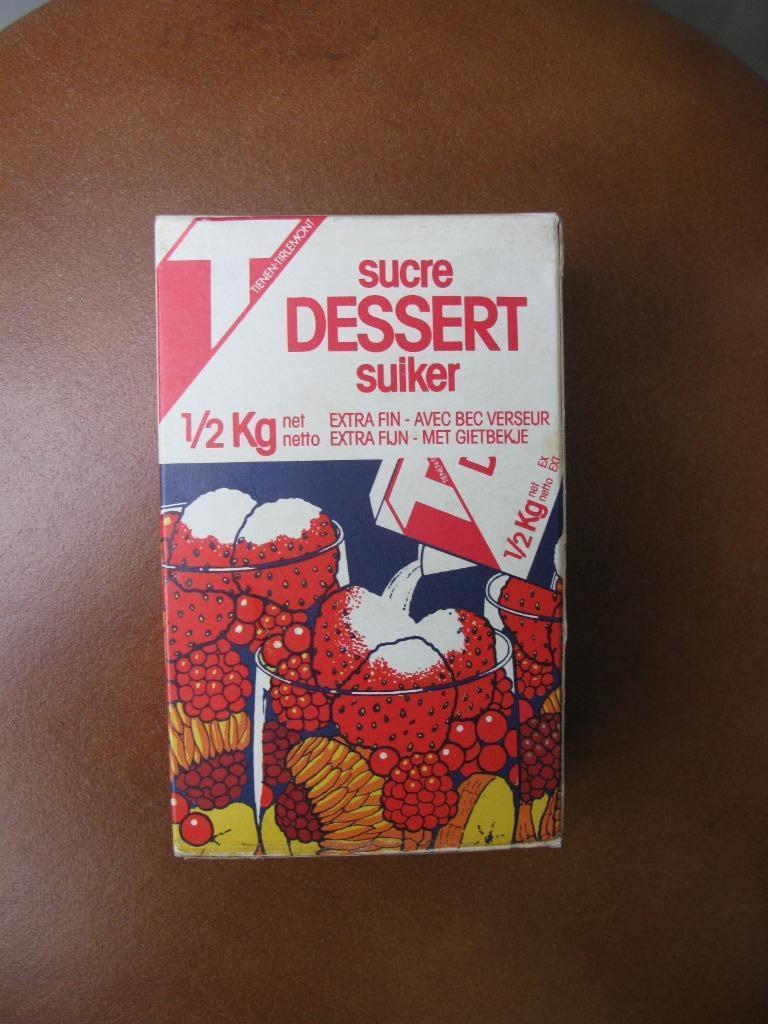 Paquet de sucre Tirlemont années 70, Collections, Enlèvement ou Envoi