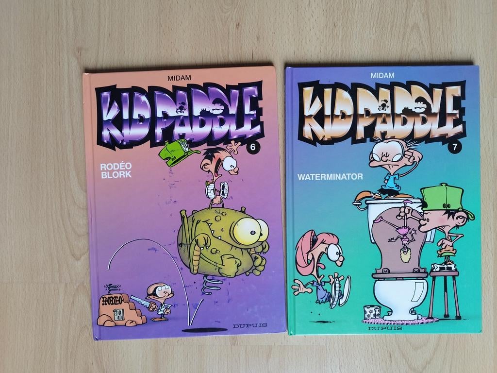 Kid Paddle Tomes 6 et 7 EO Midam, Série complète ou Série, Enlèvement ou Envoi, Comme neuf