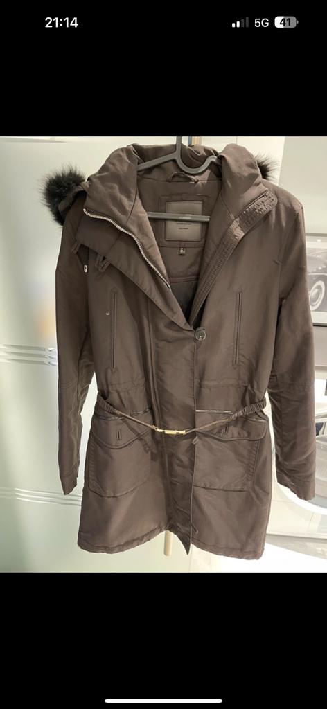 2 Manteau Massimo Dutti M, Taille 38/40 (M), Massimo Dutti, Comme neuf, Brun