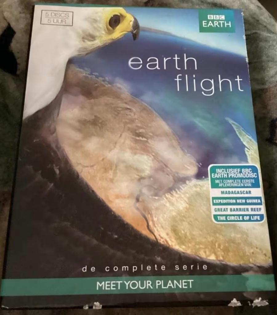 BBC Earth - Earthflight (Box 5 dvd’s), Ophalen of Verzenden, Boxset