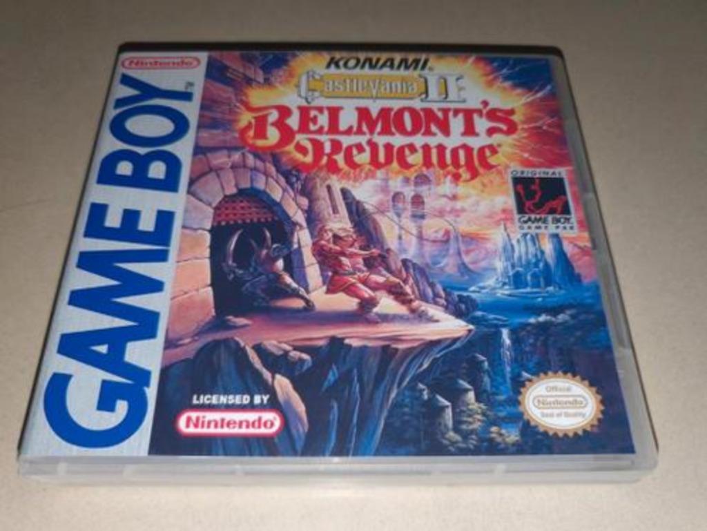 Castlevania II Belmont's Revenge Game Boy GB Game Case, Consoles de jeu & Jeux vidéo, Envoi, Comme neuf