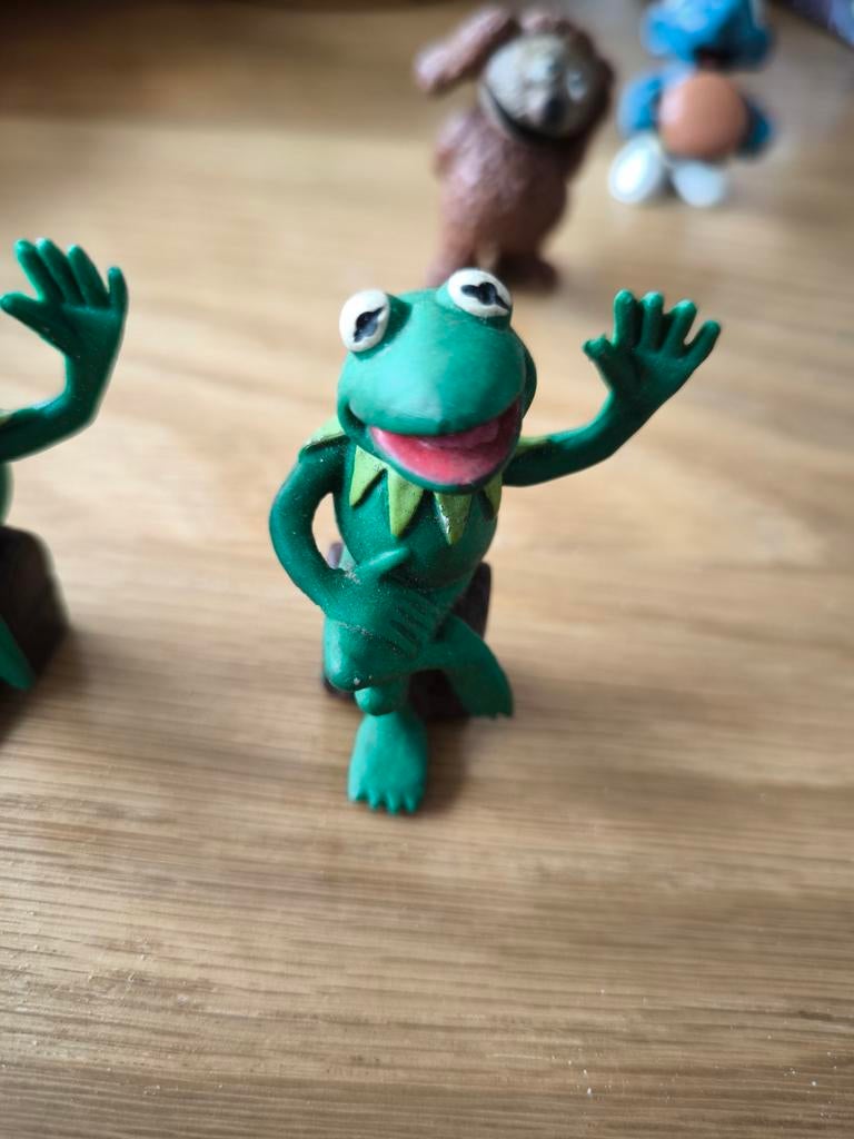 Muppets Smurf Smurfen rubberen figuurtjes, Ophalen of Verzenden, Zo goed als nieuw