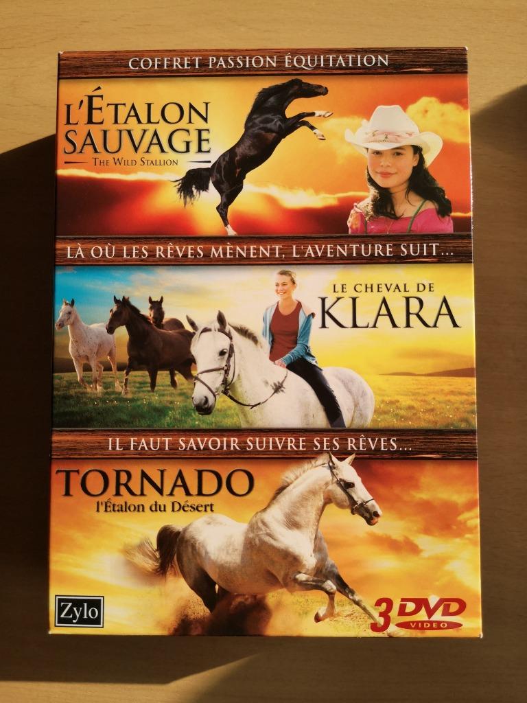 Coffret passion équitation en 3 DVD, Enlèvement ou Envoi, Utilisé