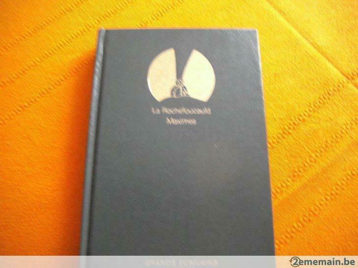 Livre "Maximes". François de La Rochefoucauld., Enlèvement ou Envoi, Neuf