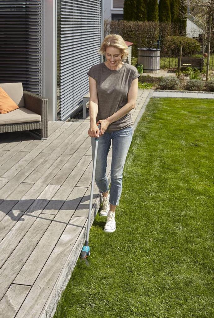 GARDENA Comfort Grasschaar - Op Steel, Ophalen, Nieuw, Gras