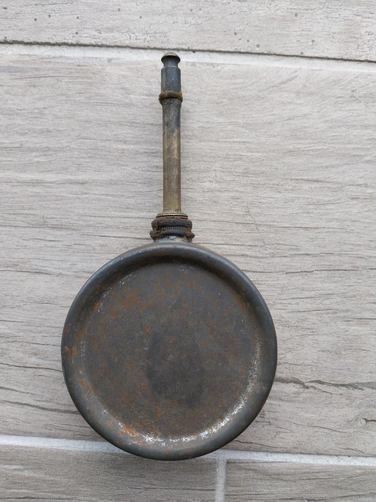 Oliekan mg34 duits wo2, Verzamelen, Ophalen of Verzenden